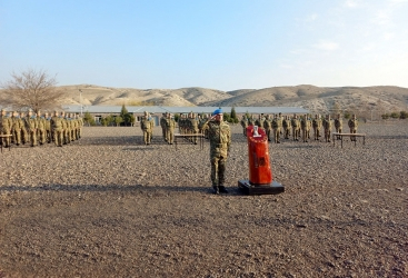   El Ejército de Azerbaiyán celebra la próxima ceremonia de graduación del Curso Inicial de Comandos  