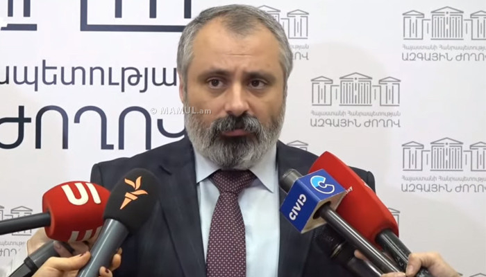    "Sülhməramlılar olmasaydı bizim rejim məhv edilərdi" -    Babayan      