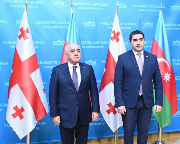   Azerbaijani PM meets with Speaker of Georgian Parliament in Tbilisi  