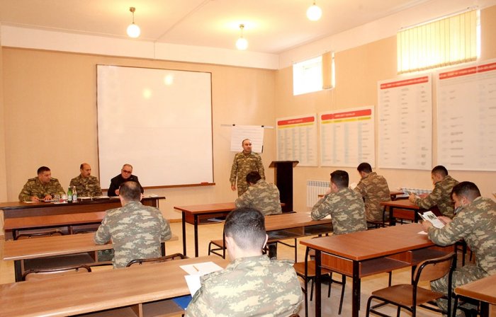 Contest for title of Best Psychologist of Year held in Azerbaijan Army