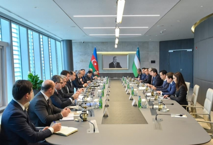   Azerbaijan, Uzbekistan discuss promotion of investments  