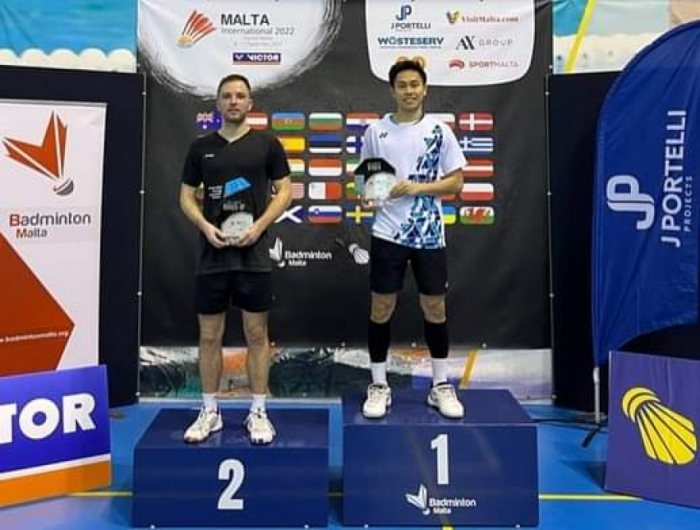 Azerbaijani badminton players bring home three medals from Malta