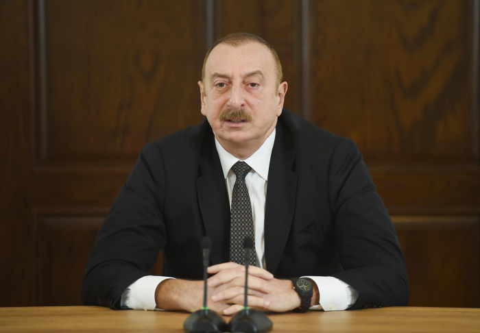 "Laçın yolunda baş verələr anti-Azərbaycan isterikasına səbəb olub" - İlham Əliyev
"Laçın yolunda baş verələr anti-Azərbaycan isterikasına səbəb olub" - İlham Əliyev