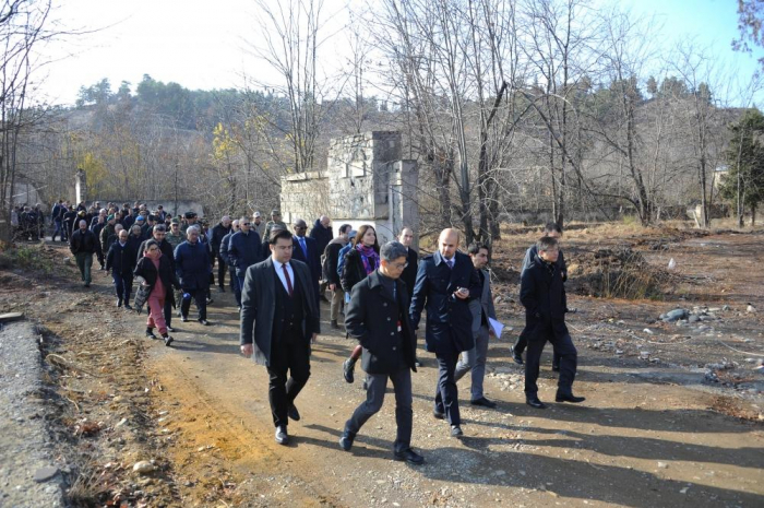 Diplomatik korpus Zəngilan və Qubadlıya səfər edib Diplomatik korpus Zəngilan və Qubadlıya səfər edib