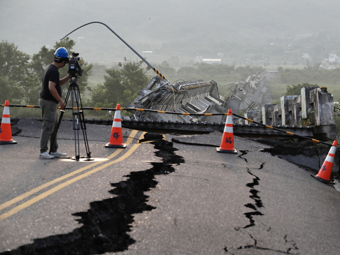 Un séisme peu profond de magnitude 6,2 a secoué Taïwan