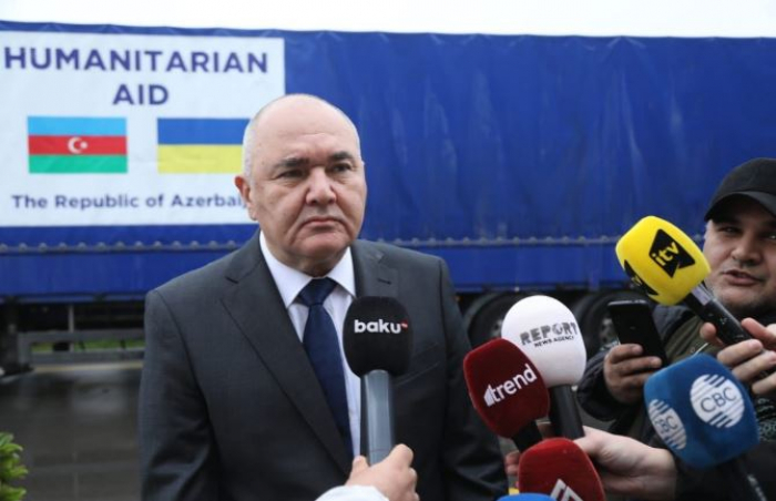 Yaxın günlərdə Kiyevə humanitar yardımın növbəti hissəsi yola salınacaq  
