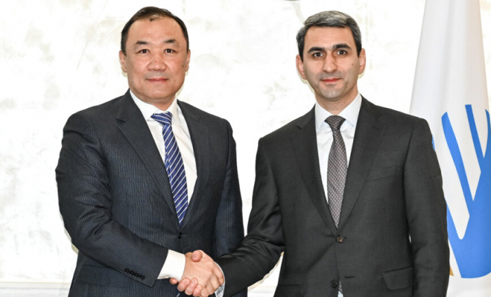 Qazaxıstanla Transxəzər marşrutu üzrə fəaliyyət planı müzakirə olunub