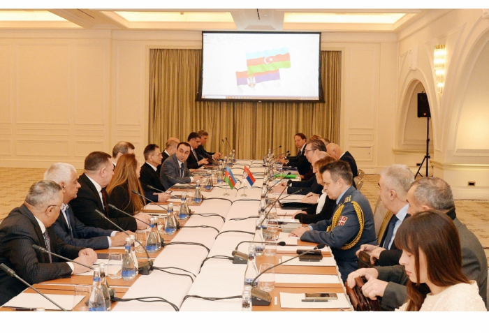   Serbian President meets with Azerbaijani minister of defense industry  