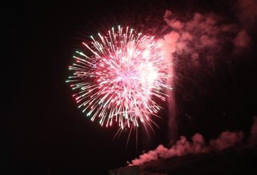   Shusha celebra el Año Nuevo con fuegos artificiales  