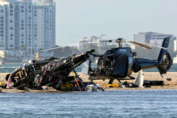 Australia helicopter collision: Four dead in mid-air incident over Gold Coast