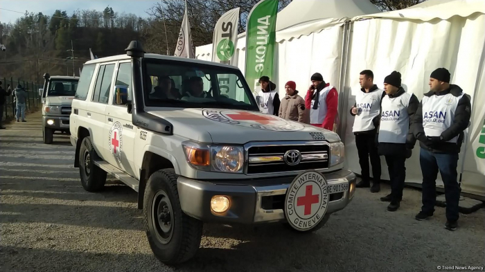   ICRC vehicles pass unhindered through Khankandi-Lachin road  