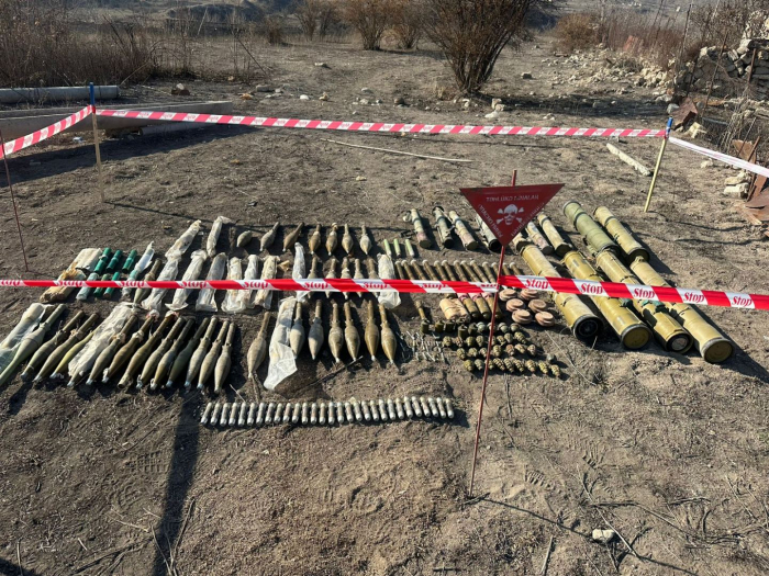   Azerbaijan finds ammunition in abandoned military positions in Gubadli  