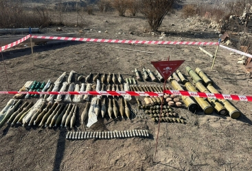   Se encuentran municiones en posiciones militares abandonadas en Gubadli  
