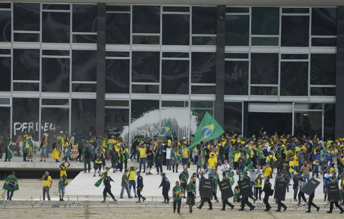 Brazilian president declares state of emergency in capital until end of month due to unrest