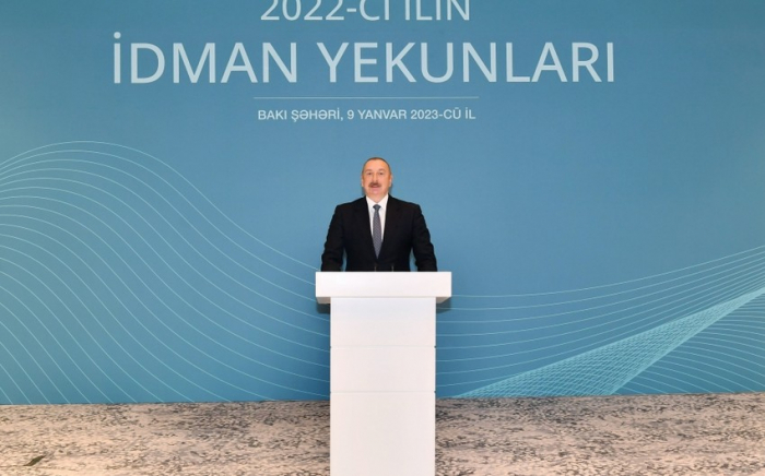  President Ilham Aliyev attended ceremony dedicated to 2022 sporting results - PHOTOS/UPDATED