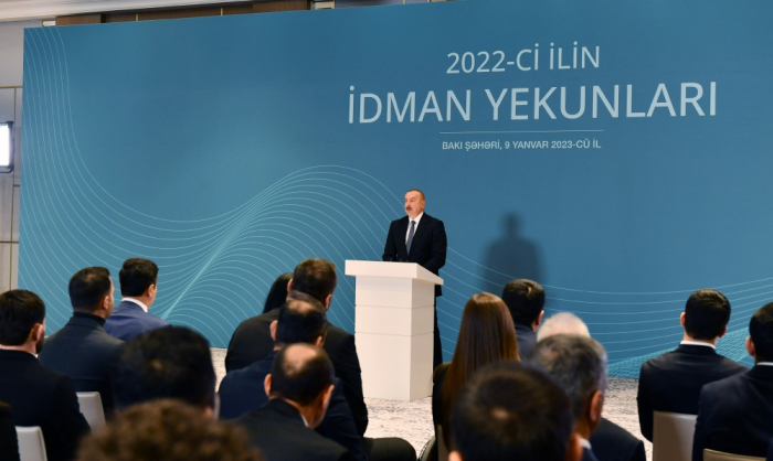 İlham Əliyev: "Azərbaycanda sabitlik, əmin-amanlıq, təhlükəsizlik hökm sürür" İlham Əliyev: "Azərbaycanda sabitlik, əmin-amanlıq, təhlükəsizlik hökm sürür"