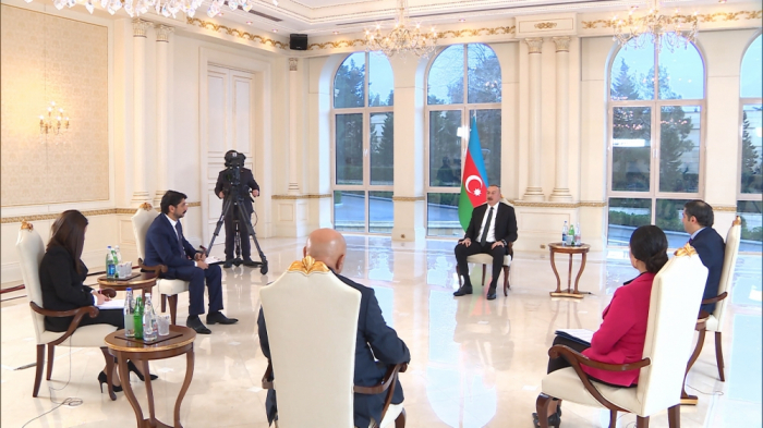 Dövlət başçısı: "Çox böyük nəqliyyat bazarında ciddi aktora çevrilmişik" Dövlət başçısı: "Çox böyük nəqliyyat bazarında ciddi aktora çevrilmişik"