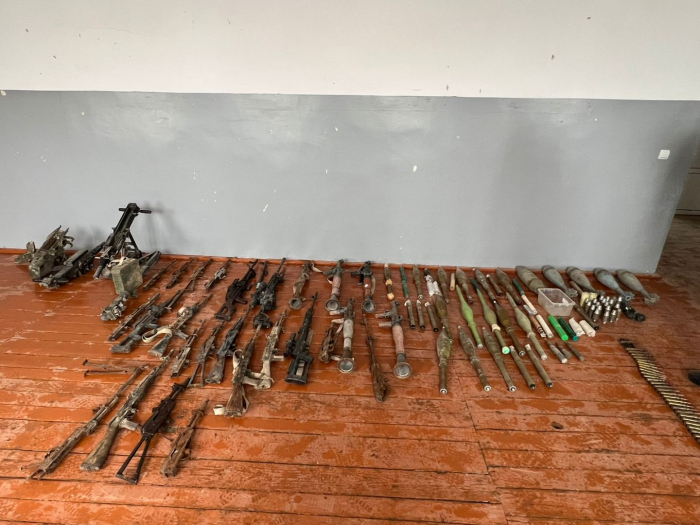  Azerbaijani police found a significant amount of munitions in Jabrayil district 