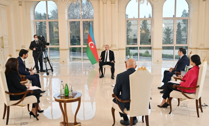 President Ilham Aliyev’s interview with local TV channels in Moldovan media spotlight