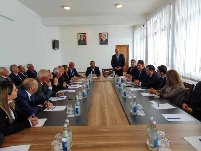   Azerbaijan holds discussions on reconstruction work in Jabrayil   