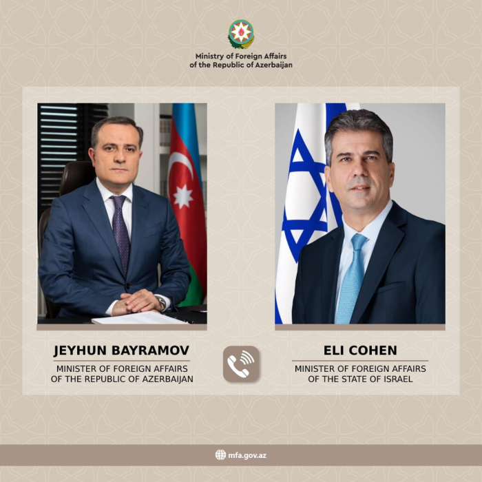   Azerbaijani, Israeli FMs exchange views over prospects for multilateral co-op  