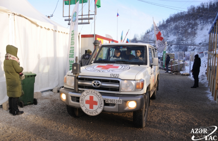   Five more ICRC vehicles pass through Lachin-Khankandi road without hindrance  