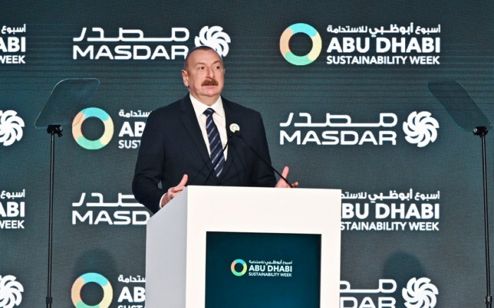   La cooperación con MASDAR convertirá a Azerbaiyán en una fuente muy importante de exportaciones de energía verde    