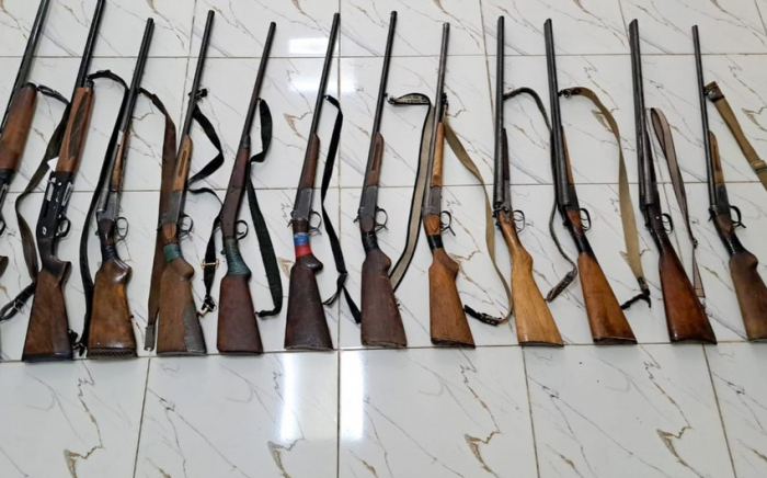 Qanunsuz odlu silahlar götürülüb
Qanunsuz odlu silahlar götürülüb