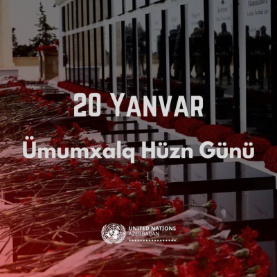 Le Coordonnateur résident des Nations Unies en Azerbaïdjan exprime ses condoléances pour la tragédie du 20 Janvier