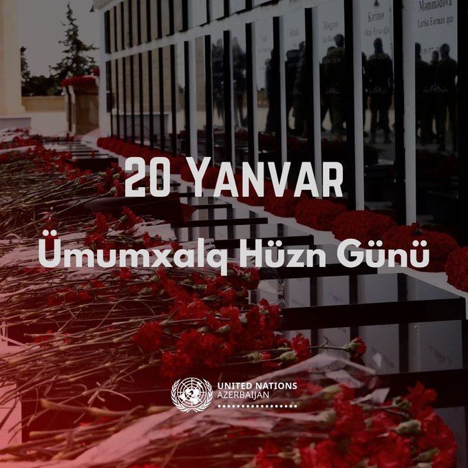 UN Resident Coordinator in Azerbaijan expresses condolences over January 20 tragedy