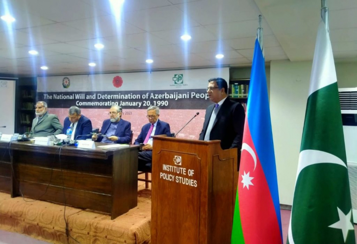Seminar on “The National Will and Determination of Azerbaijani People – Commemorating January 20, 1990”  held in Islamabad