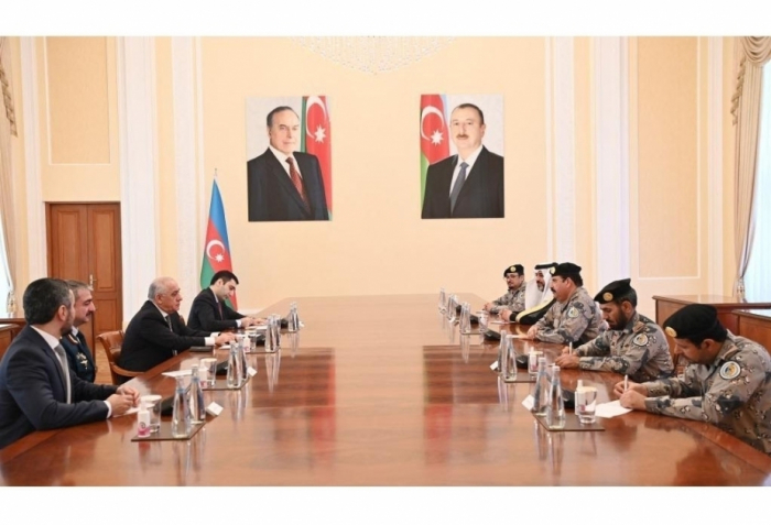 Azerbaijani PM meets with Director General of Saudi Arabian Border Guard