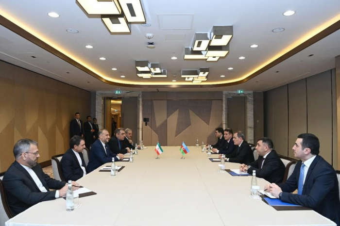   Azerbaijani, Iranian FMs meet in Tashkent   