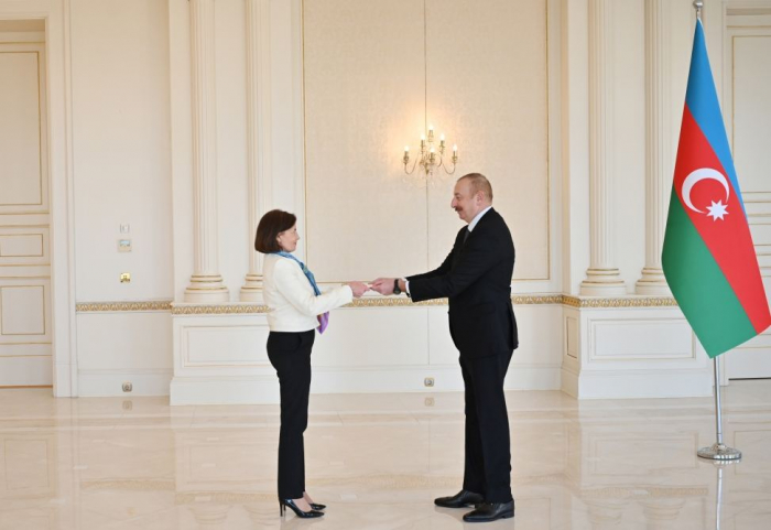  President Ilham Aliyev receives credentials of incoming French ambassador  