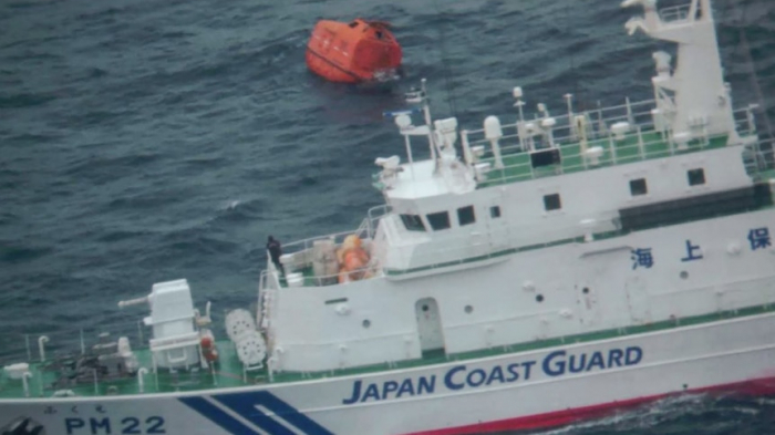 Eight dead after cargo ship sinks off coast of Japan