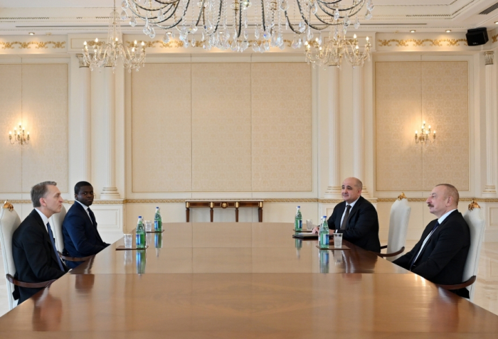  President Ilham Aliyev receives Chief Executive Officer of Brookfield Asset Management 