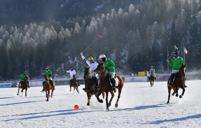 Azerbaijani pavilion opens in St. Moritz within Snow Polo World Cup