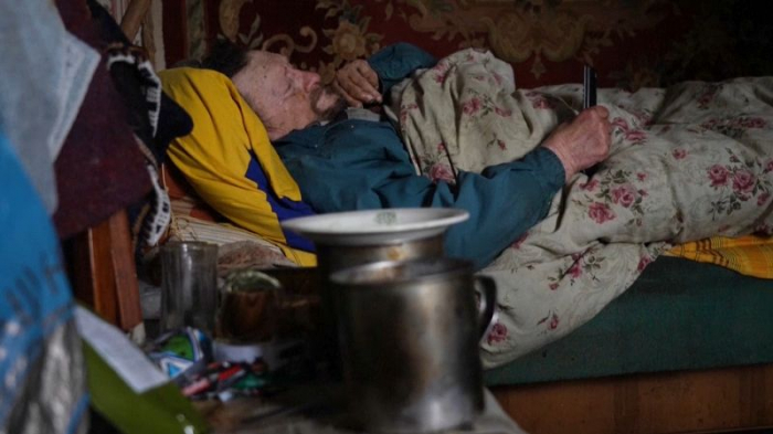   Residents of Kherson village struggle through winter without power or water -   NO COMMENT    