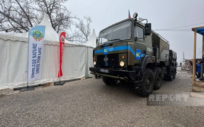   Heute fuhren 48 Fahrzeuge von Friedenstruppen ungehindert die Straße Khankendi-Latschin durch  