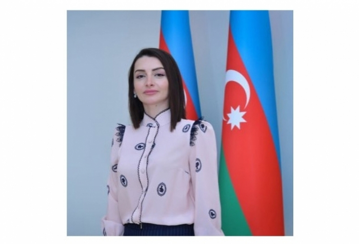   Aserbaidschanische Botschafterin in Frankreich hält eine Pressekonferenz für ausländische Reporter ab  