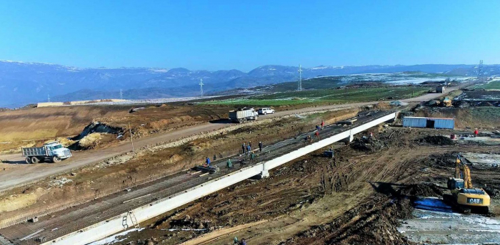 Azerbaijan continues reconstruction of Muganli-Ismayilli-Gabala road 