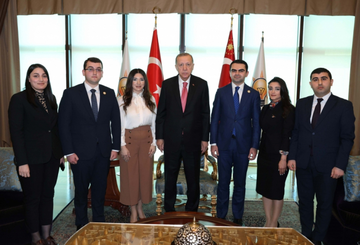 Erdogan receives NAP Youth Union delegation