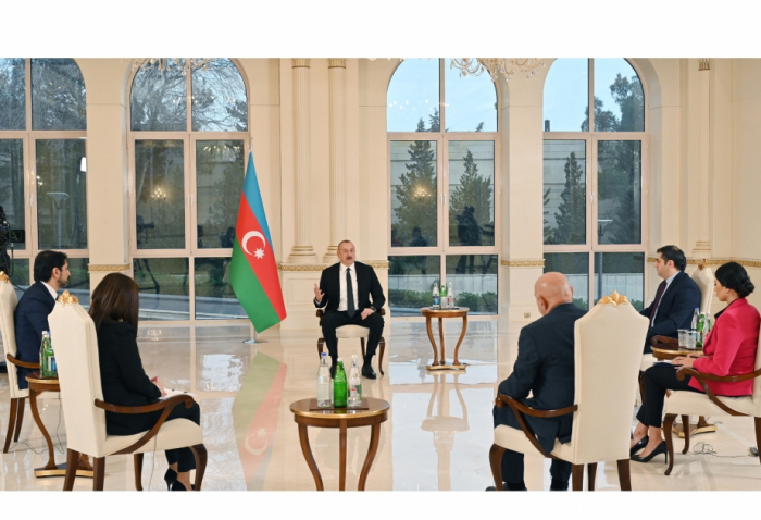   President: Zangezur Corridor is not only an economic and transport project for Azerbaijan, it is also a strategic project  