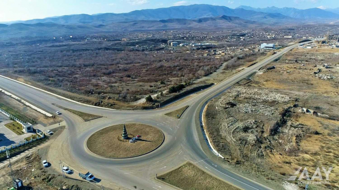    Füzuli-Hadrut yolunun tikintisi yekunlaşır -    FOTOLAR       
