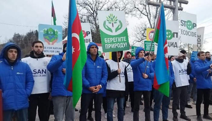   Day 26: Peaceful protest rally continues on Azerbaijan