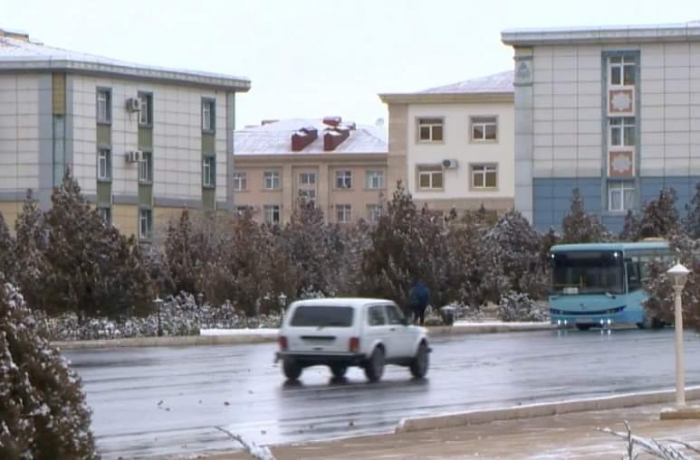   Naxçıvana da ilk qar yağıb -    FOTO     