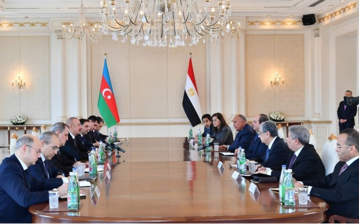     Abdulfattah Al-Sisi:   „Die Beziehungen zwischen Ägypten und Aserbaidschan werden sich in allen Bereichen vertiefen“  