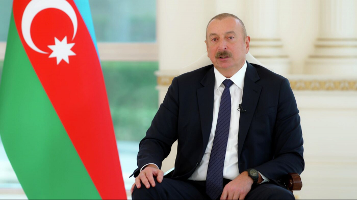 Prezident: "Zəngəzur dəhlizinin iqtisadi səmərəsi heç kimdə şübhə doğurmamalıdır"
Prezident: "Zəngəzur dəhlizinin iqtisadi səmərəsi heç kimdə şübhə doğurmamalıdır"