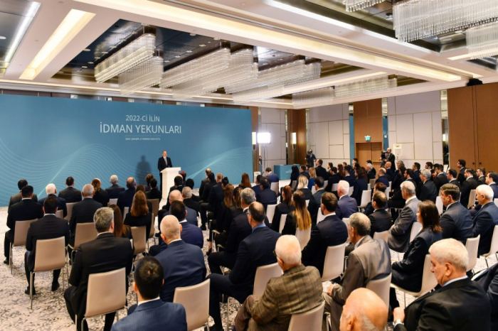 Dövlət başçısı : "Bölgələrdə açıq havada idman üçün şərait yaratmalıyıq" Dövlət başçısı : "Bölgələrdə açıq havada idman üçün şərait yaratmalıyıq"