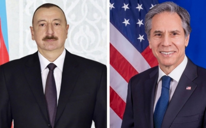  Ilham Aliyev reçoit un coup de fil du Secrétaire d